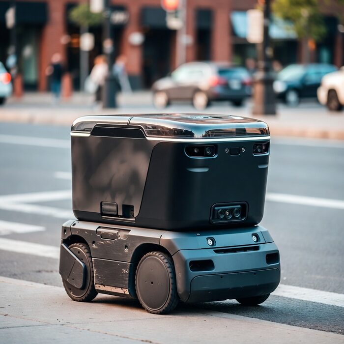 Robot op wielen — Bezorgrobots
